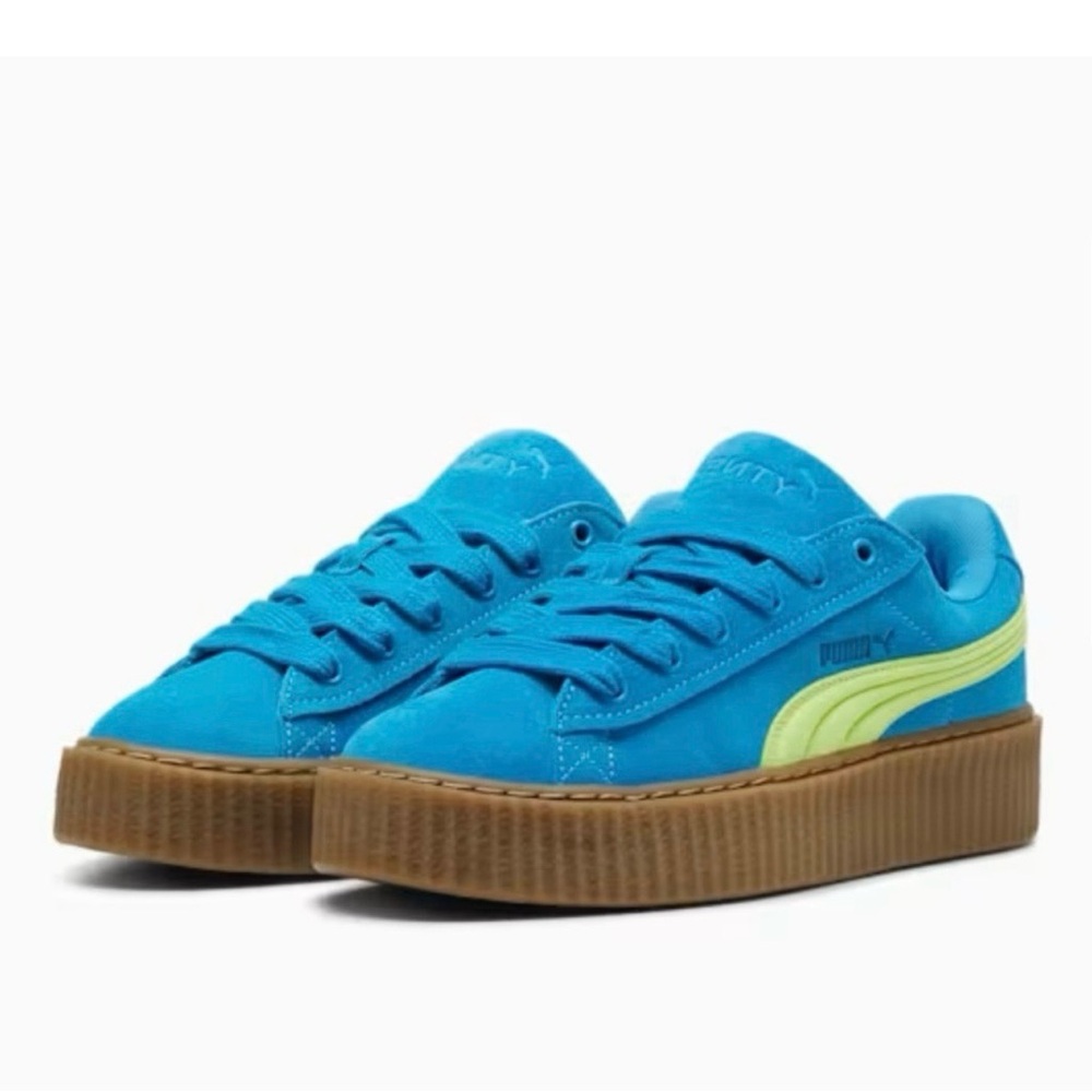 FENTY × PUMA Creeper "Phatty" Sneakers, Blue Unisex Size 8 (US W) NEW NWOT